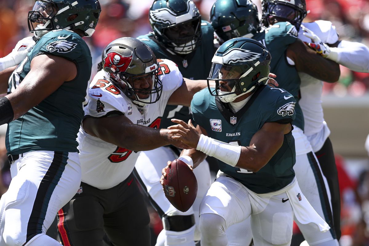 philadelphia eagles vs tampa bay buccaneers match player stats